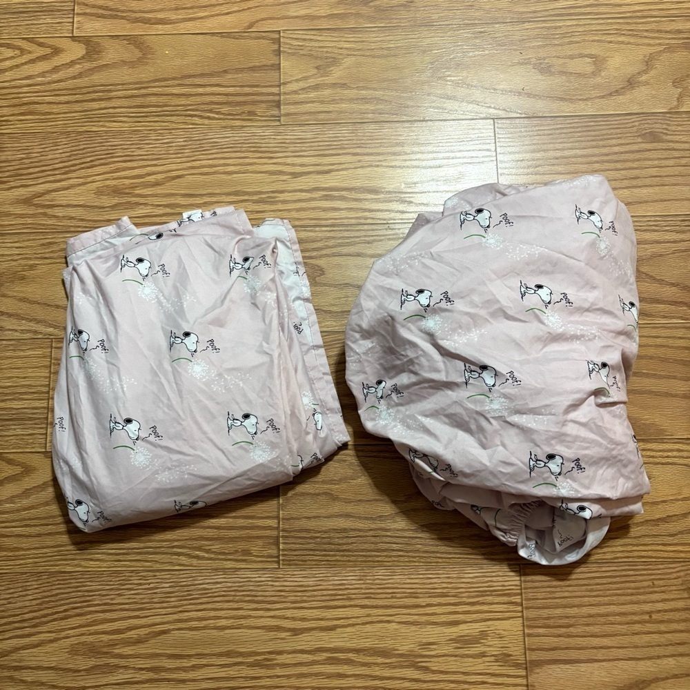 Snoopy Queen Sheets